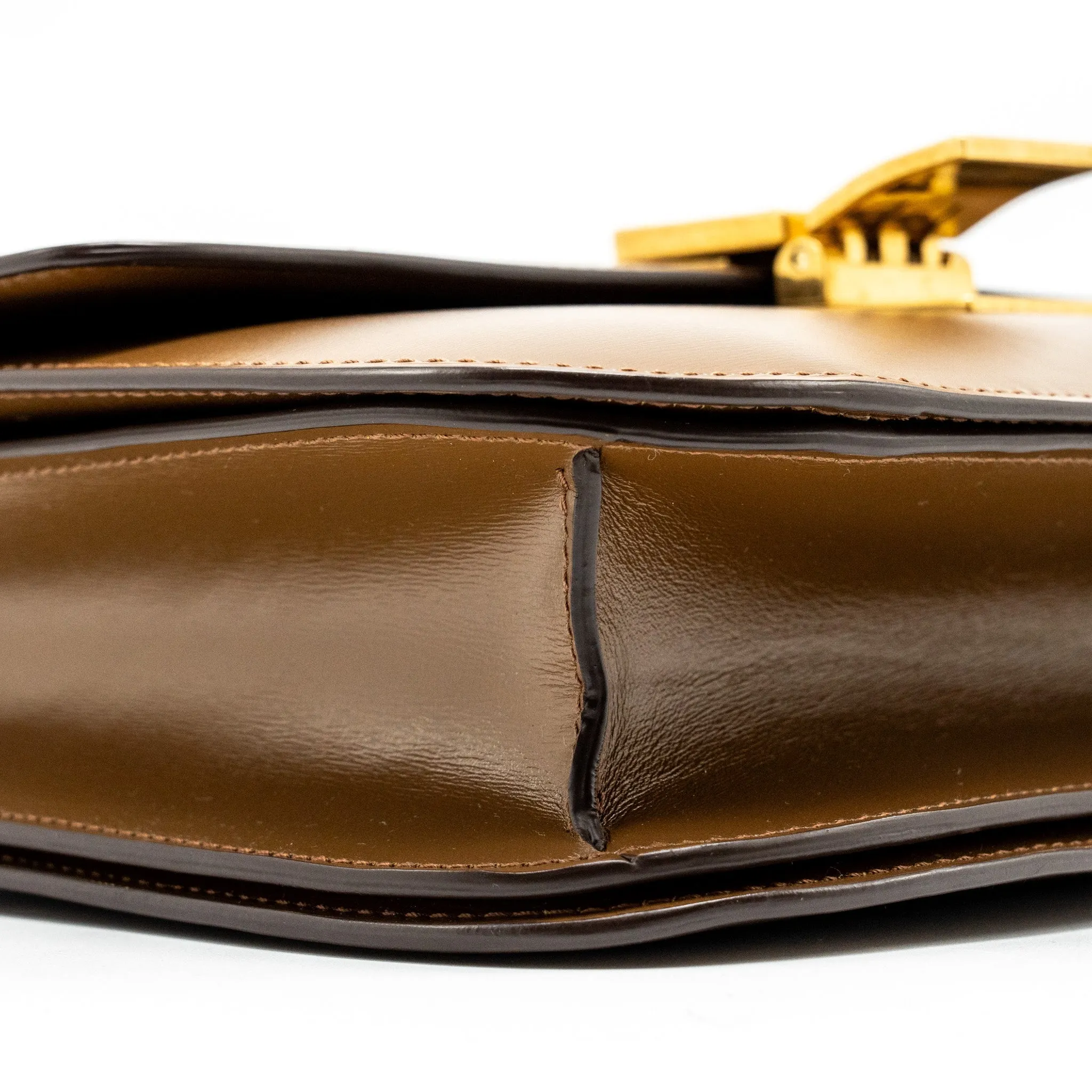 Celine Medium Classic Box Calfskin Camel