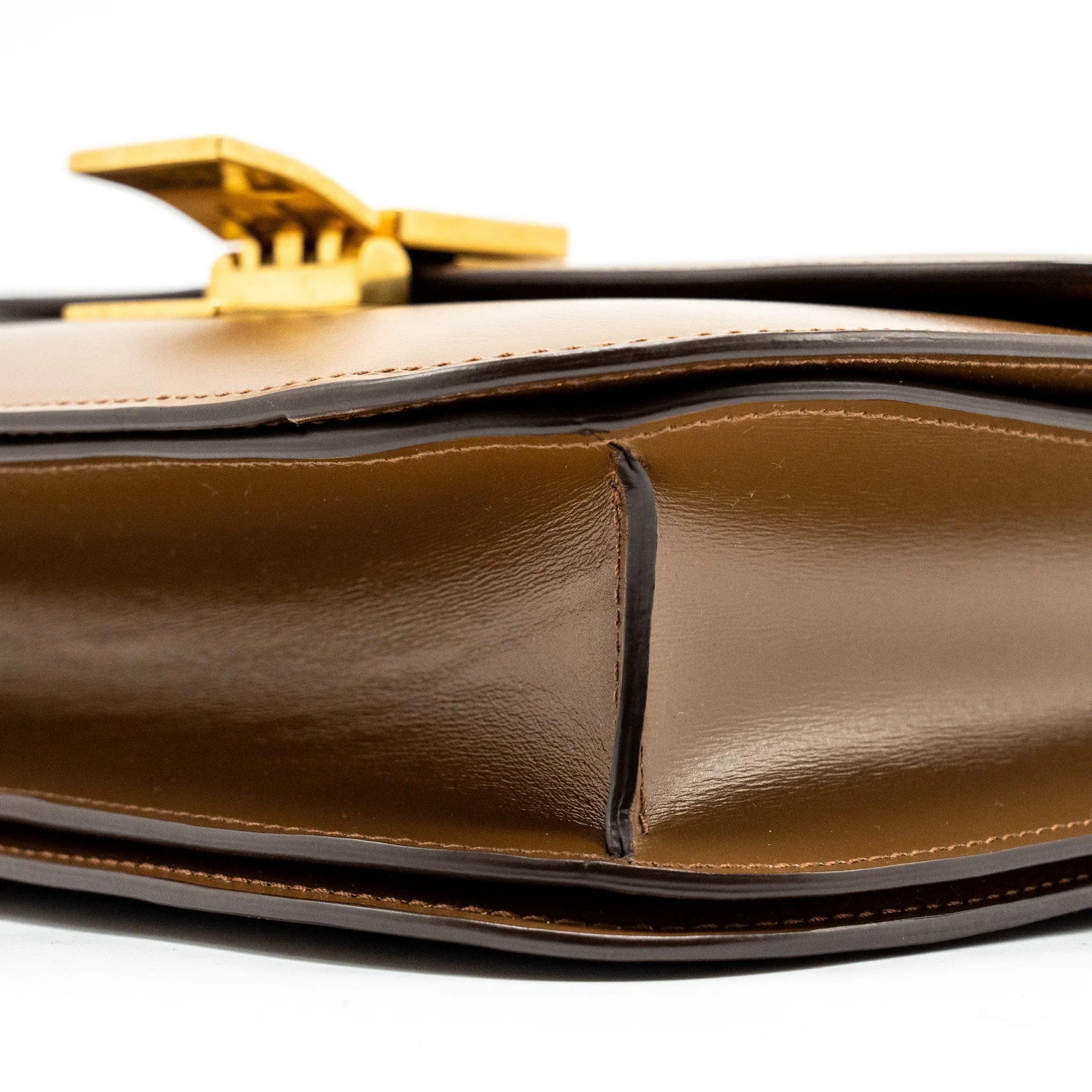 Celine Medium Classic Box Calfskin Camel