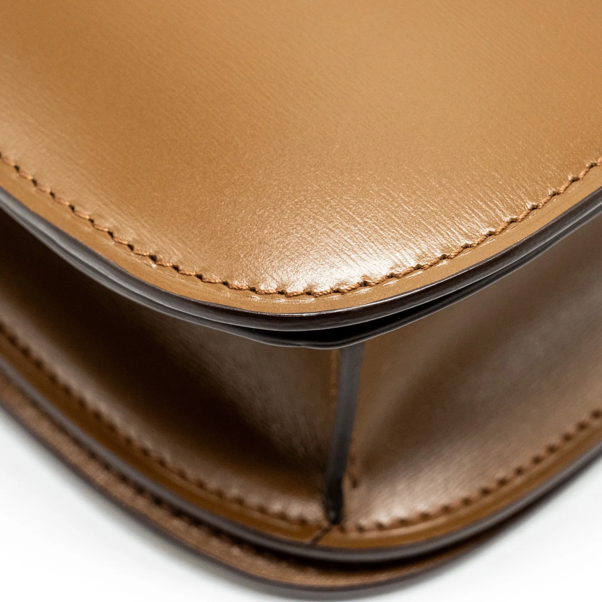 Celine Medium Classic Box Calfskin Camel