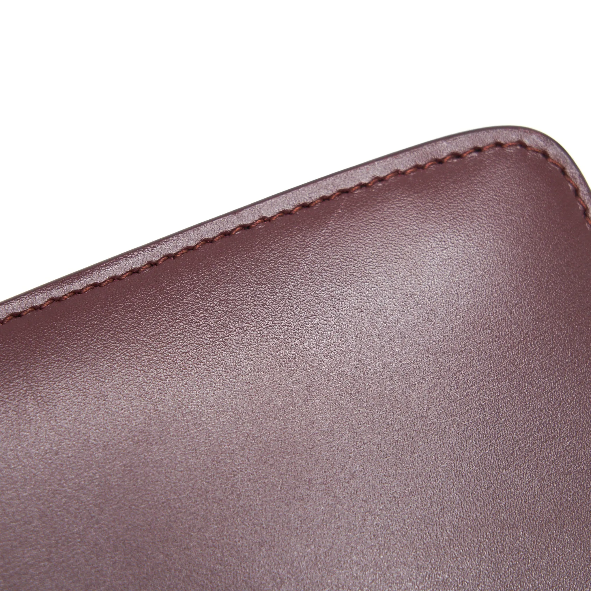 CELINE SMALL CLASSIC BAG IN BOX CALFSKIN BURGUNDY