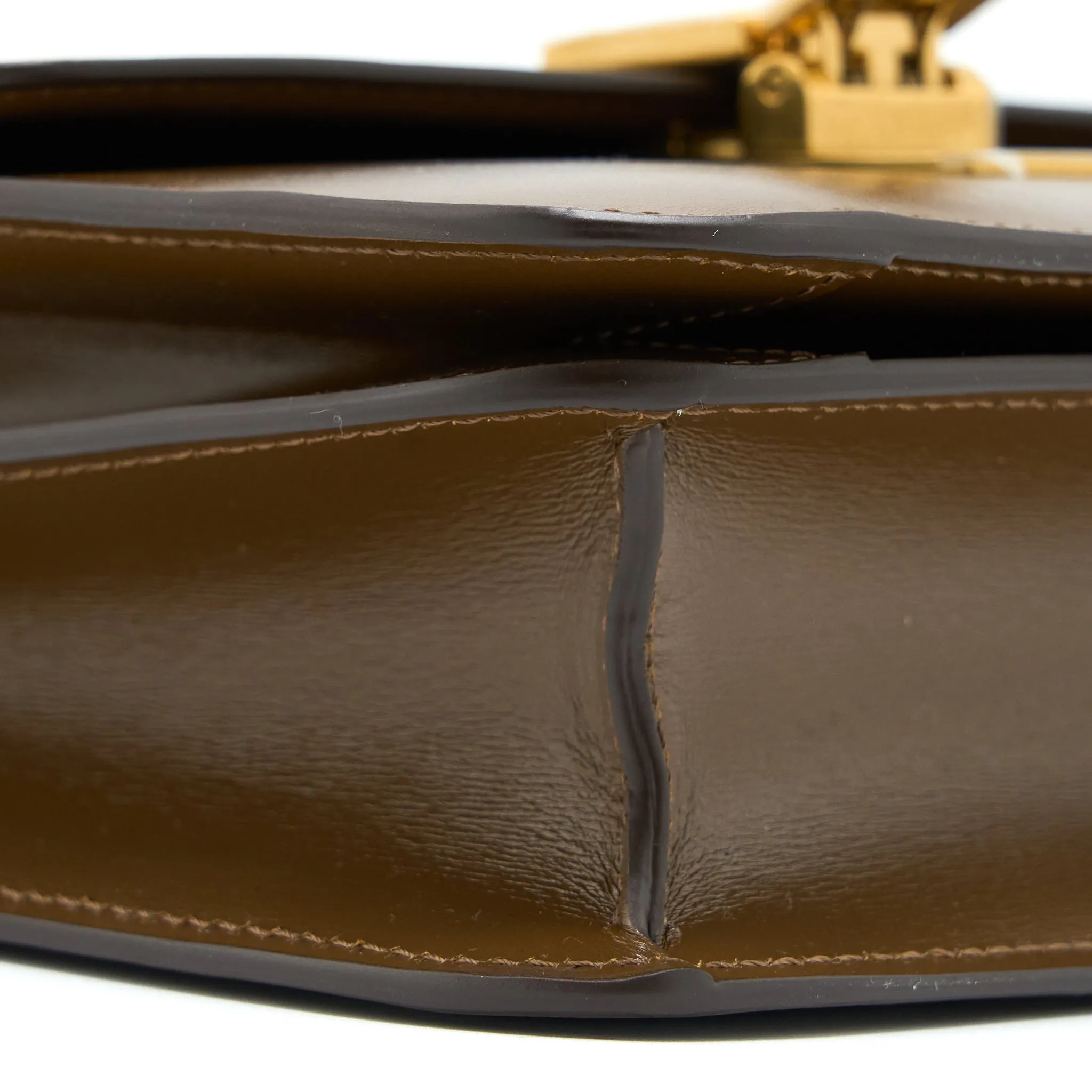 Celine Teen Classic Bag in Box Calfskin Camel