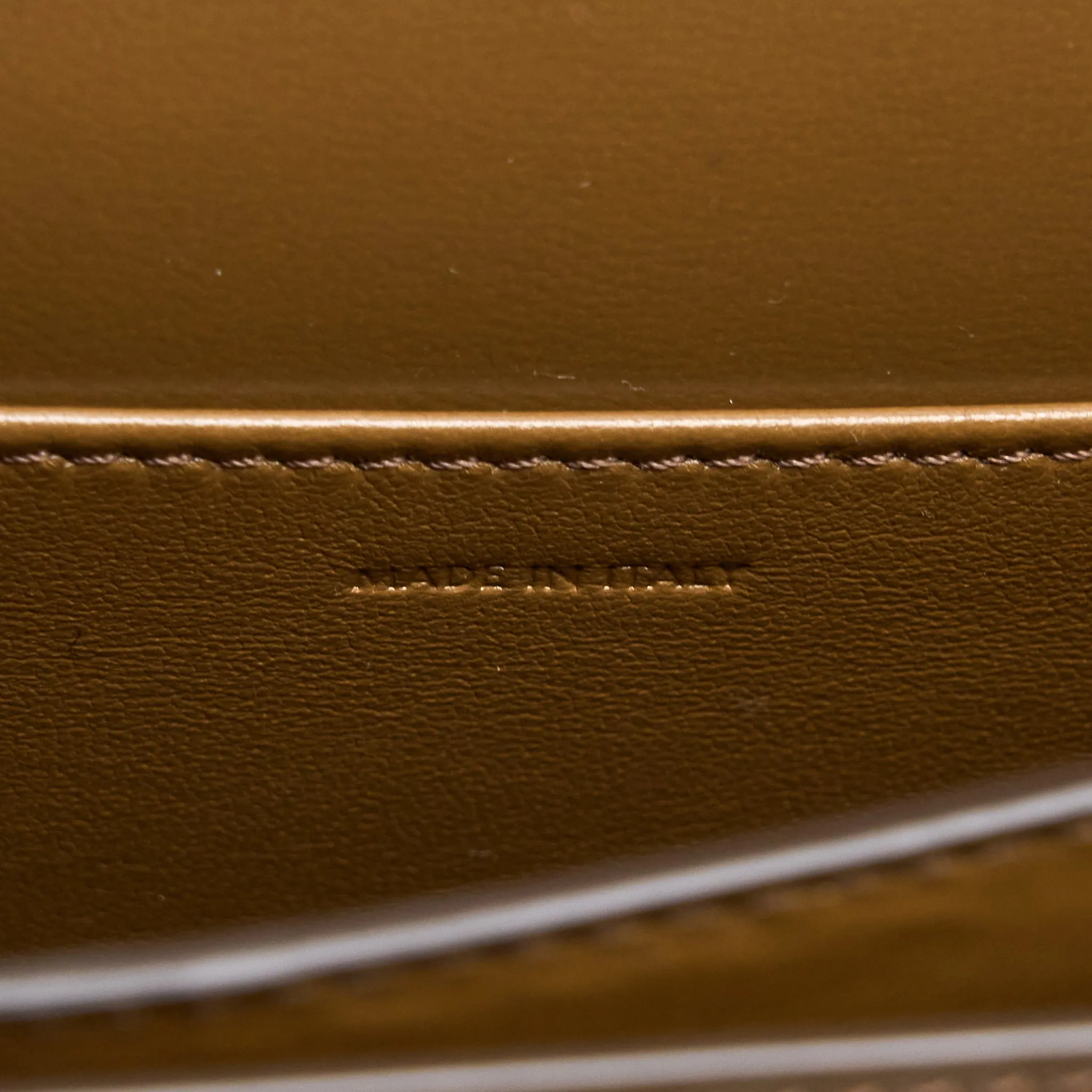 Celine Teen Classic Bag in Box Calfskin Camel