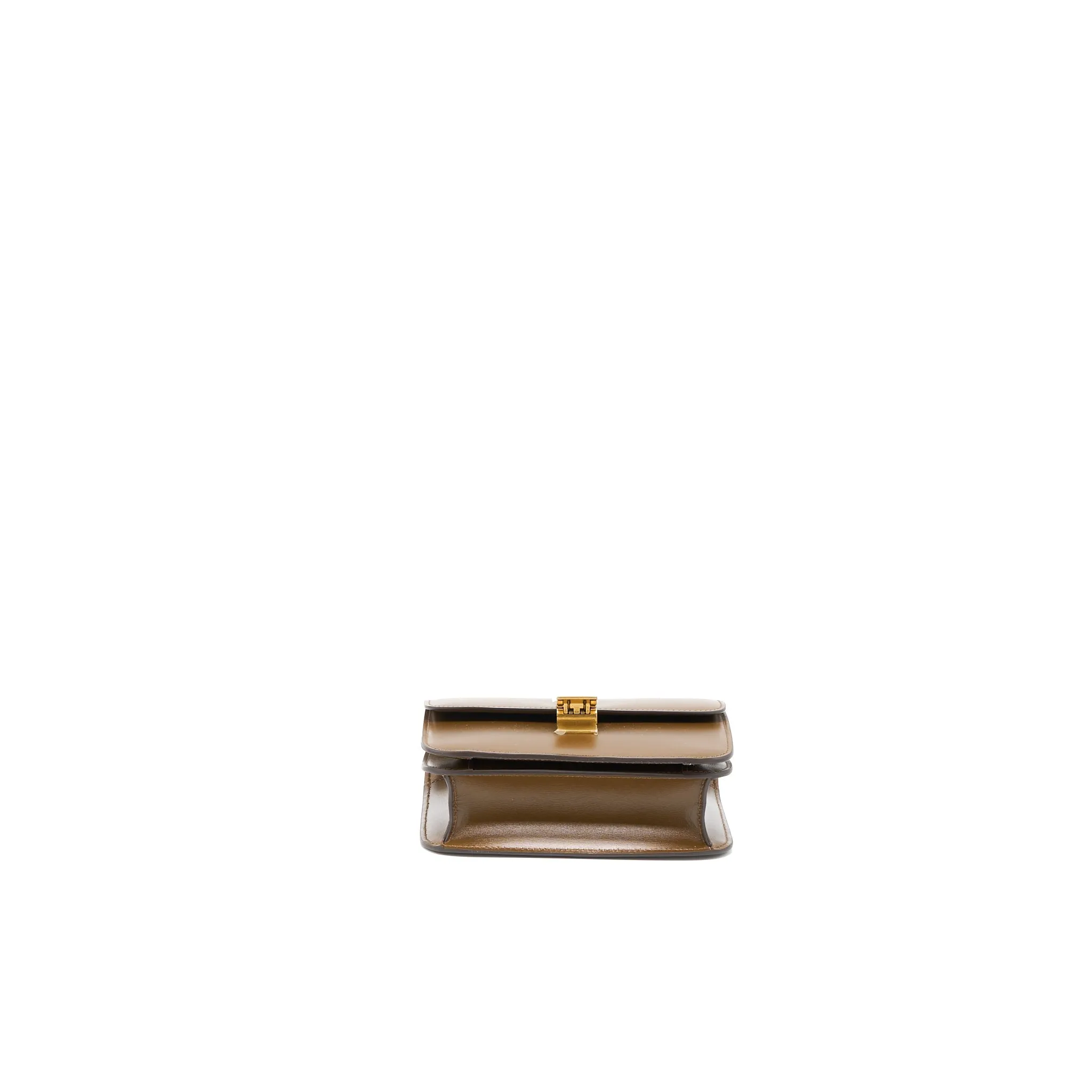 Celine Teen Classic Bag in Box Calfskin Camel