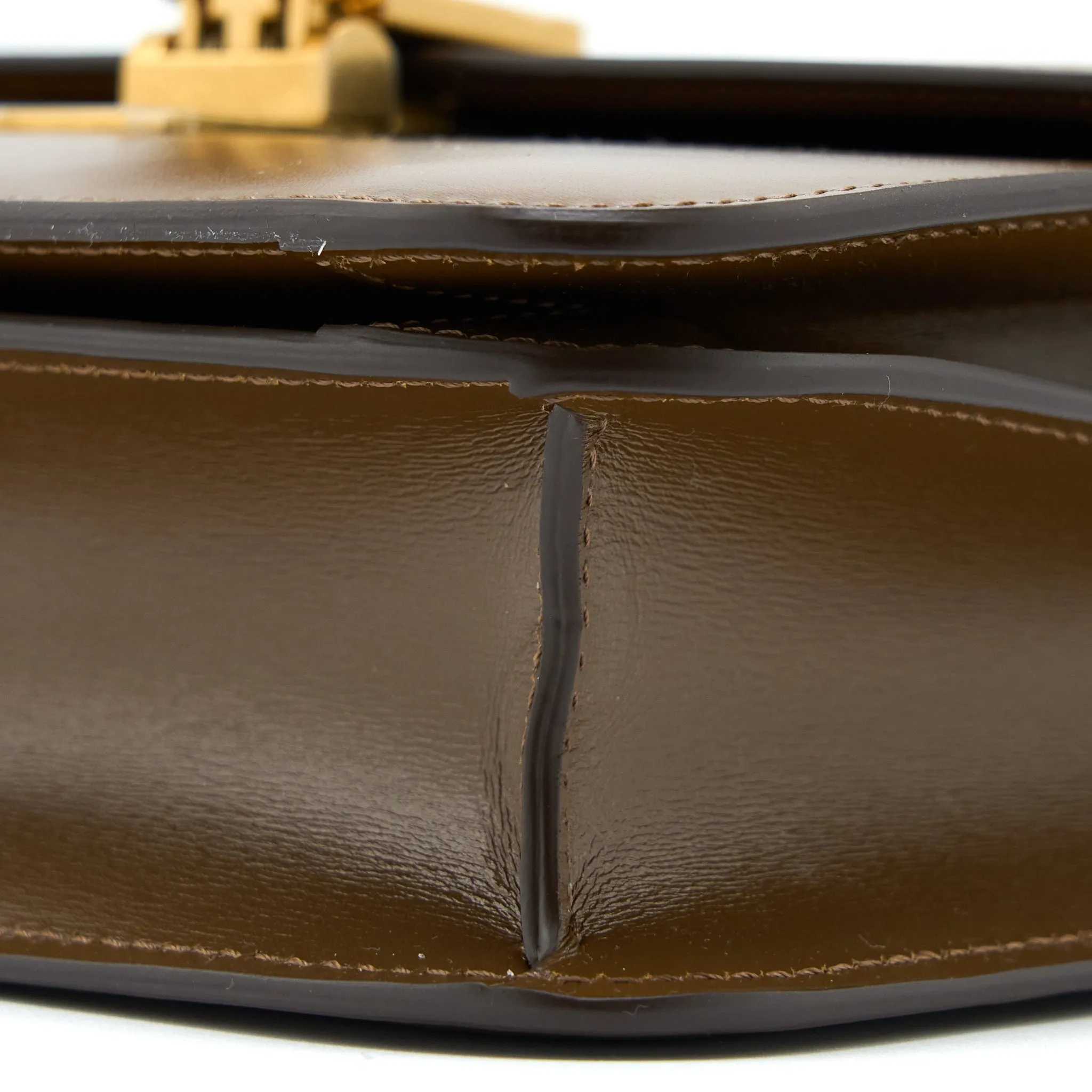 Celine Teen Classic Bag in Box Calfskin Camel