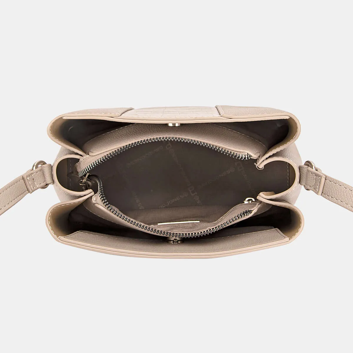 David Jones PU Leather Crossbody Bag Handbag
