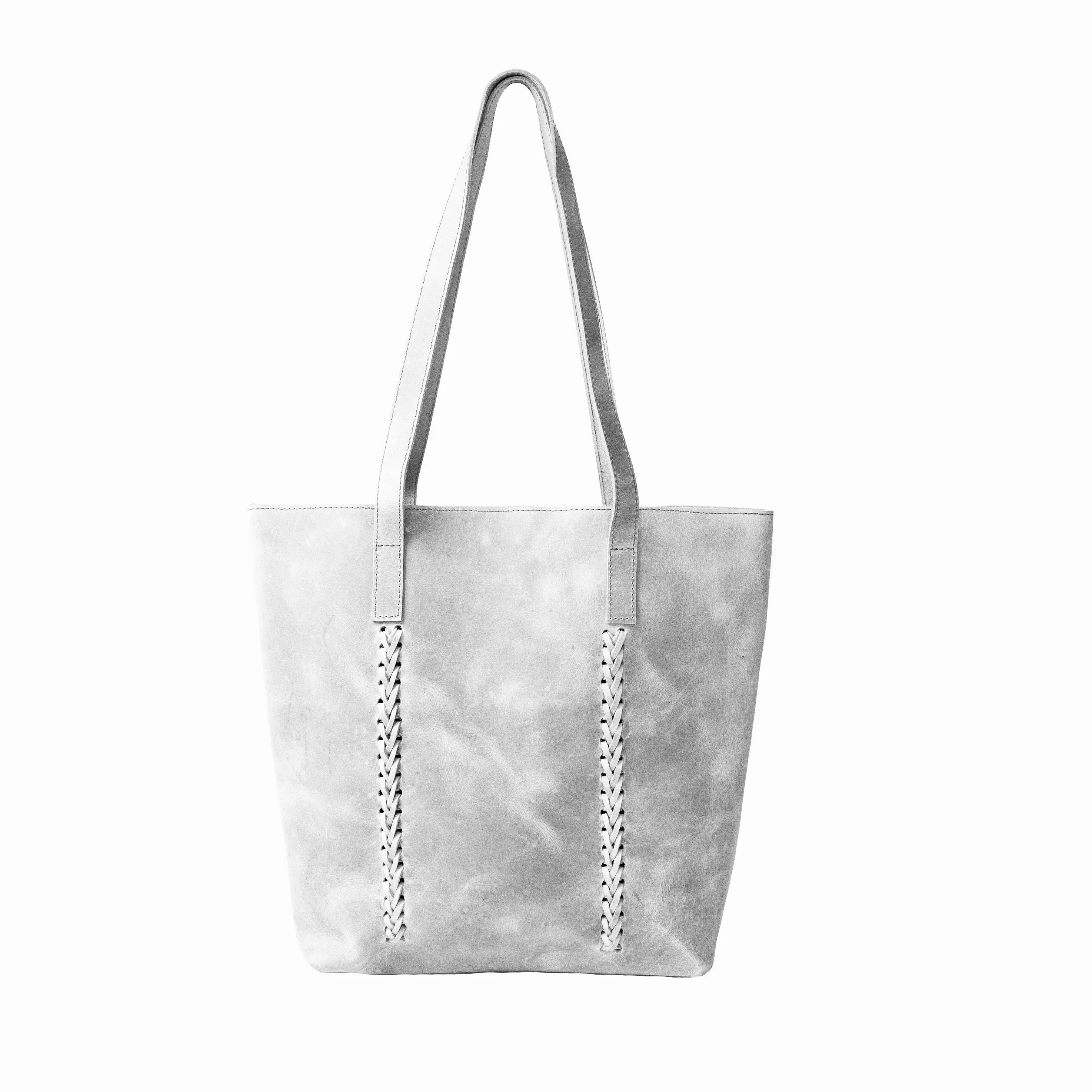 Double-Dutch Tote in Glacial Gray