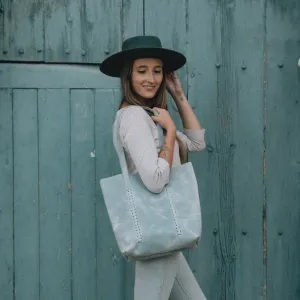 Double-Dutch Tote in Glacial Gray