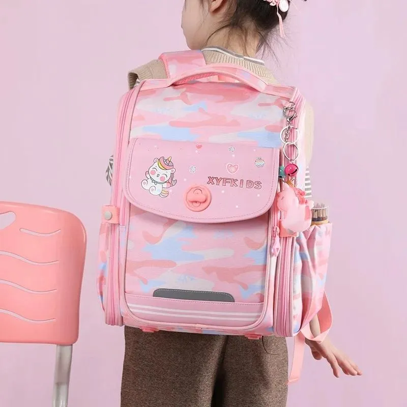 Double School Backpack for Girls