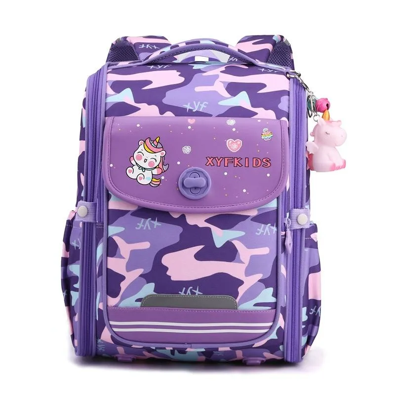Double School Backpack for Girls
