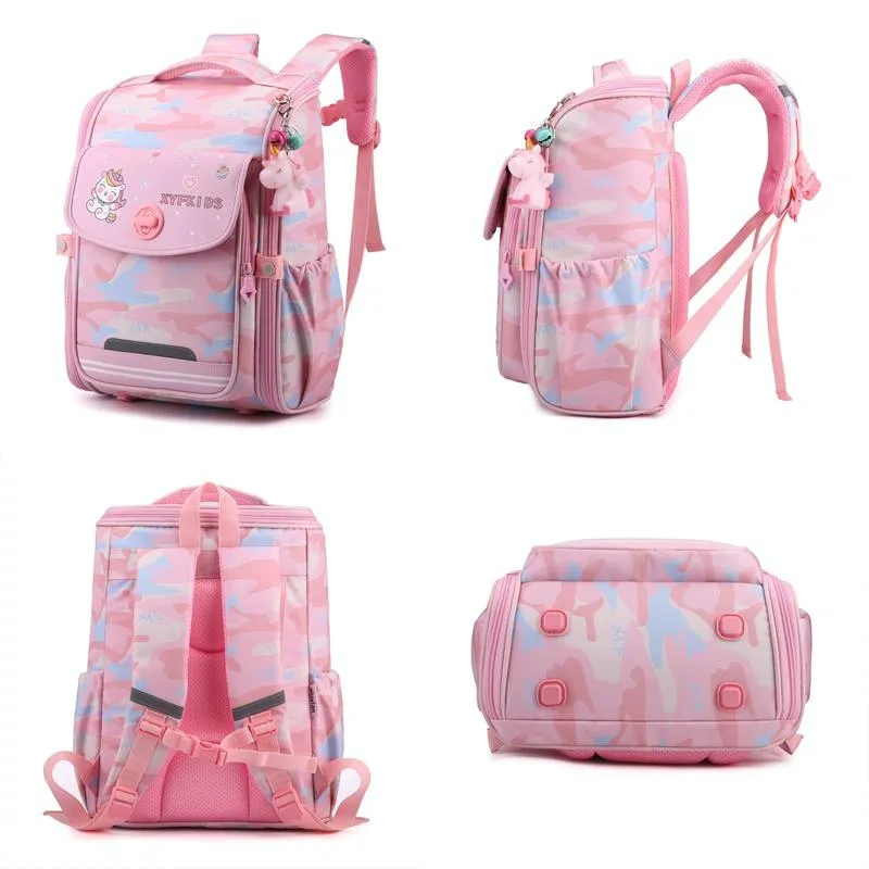 Double School Backpack for Girls