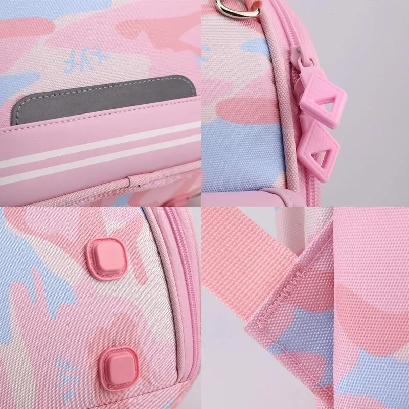 Double School Backpack for Girls
