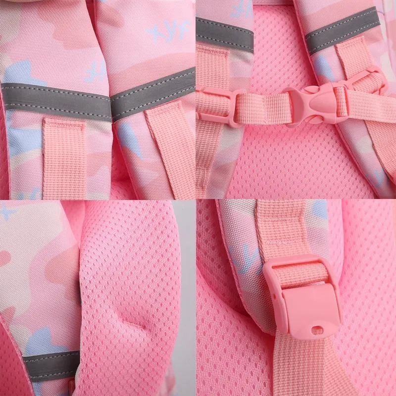 Double School Backpack for Girls