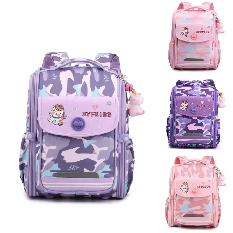 Double School Backpack for Girls