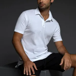 Easy Mesh Polo White
