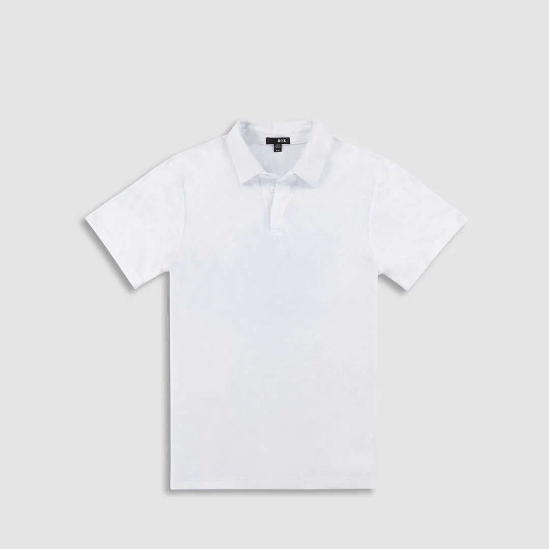 Easy Mesh Polo White