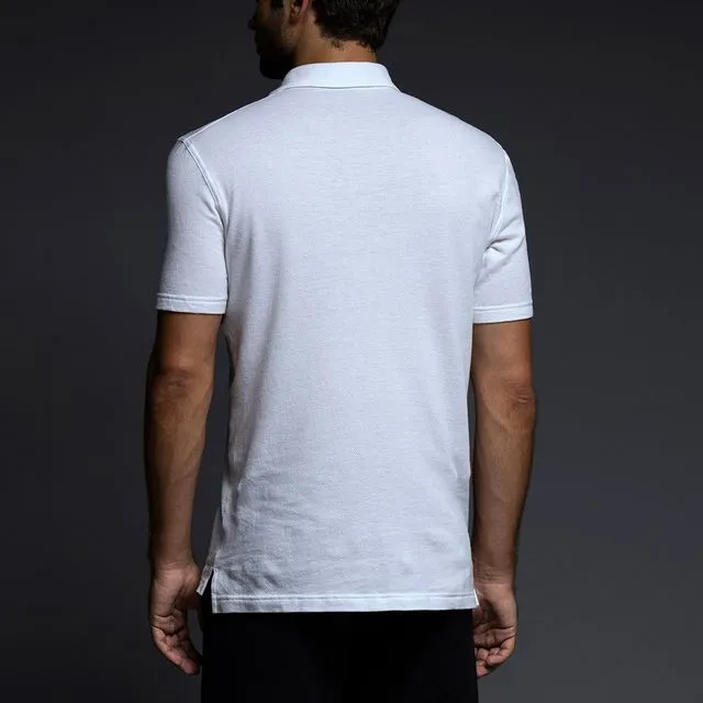 Easy Mesh Polo White