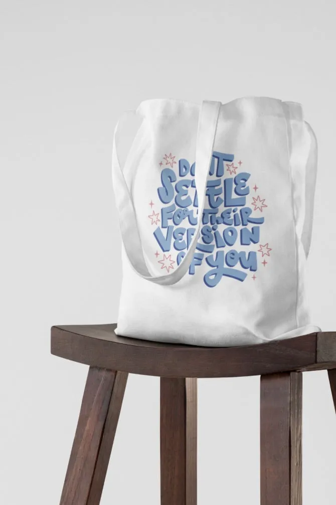 Energy you Want to Attract Quote Zipper Tote Bag
