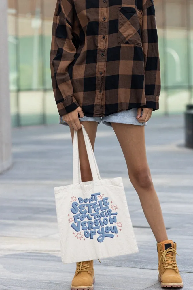 Energy you Want to Attract Quote Zipper Tote Bag