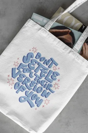 Energy you Want to Attract Quote Zipper Tote Bag