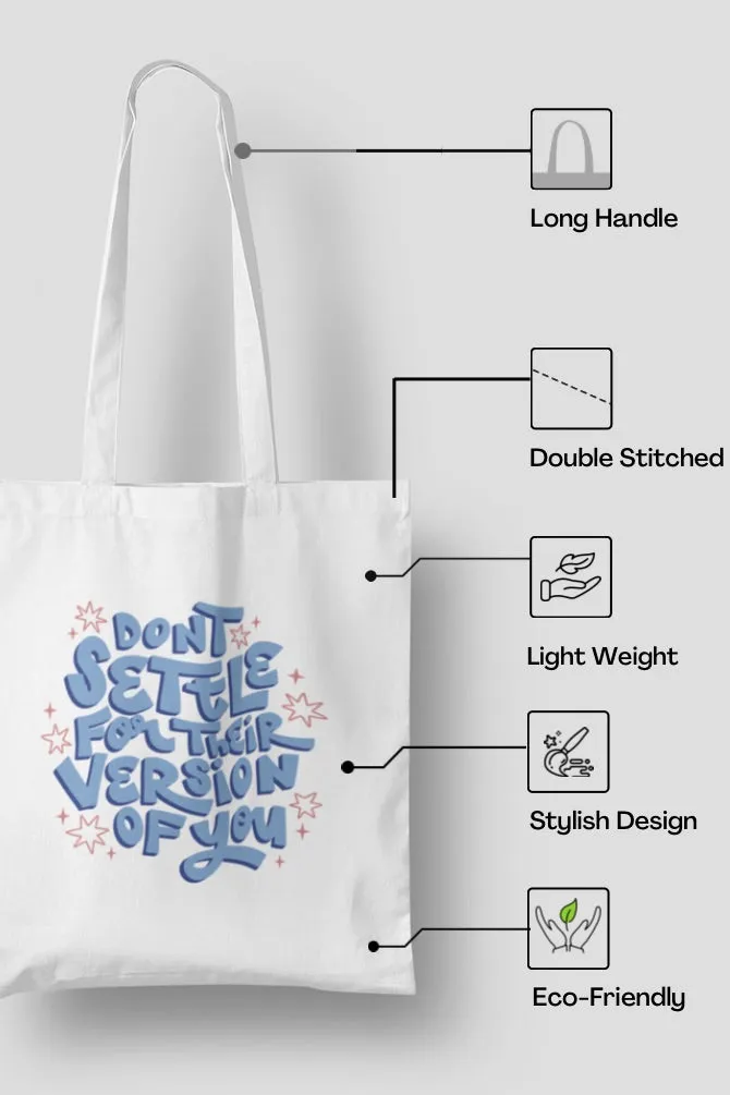 Energy you Want to Attract Quote Zipper Tote Bag