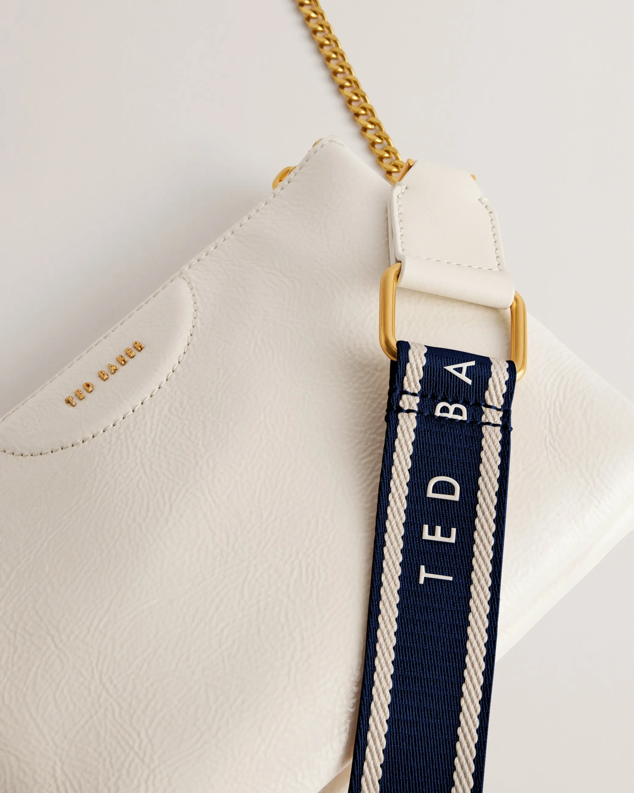 Esille Webbing Crossbody Bag Ecru