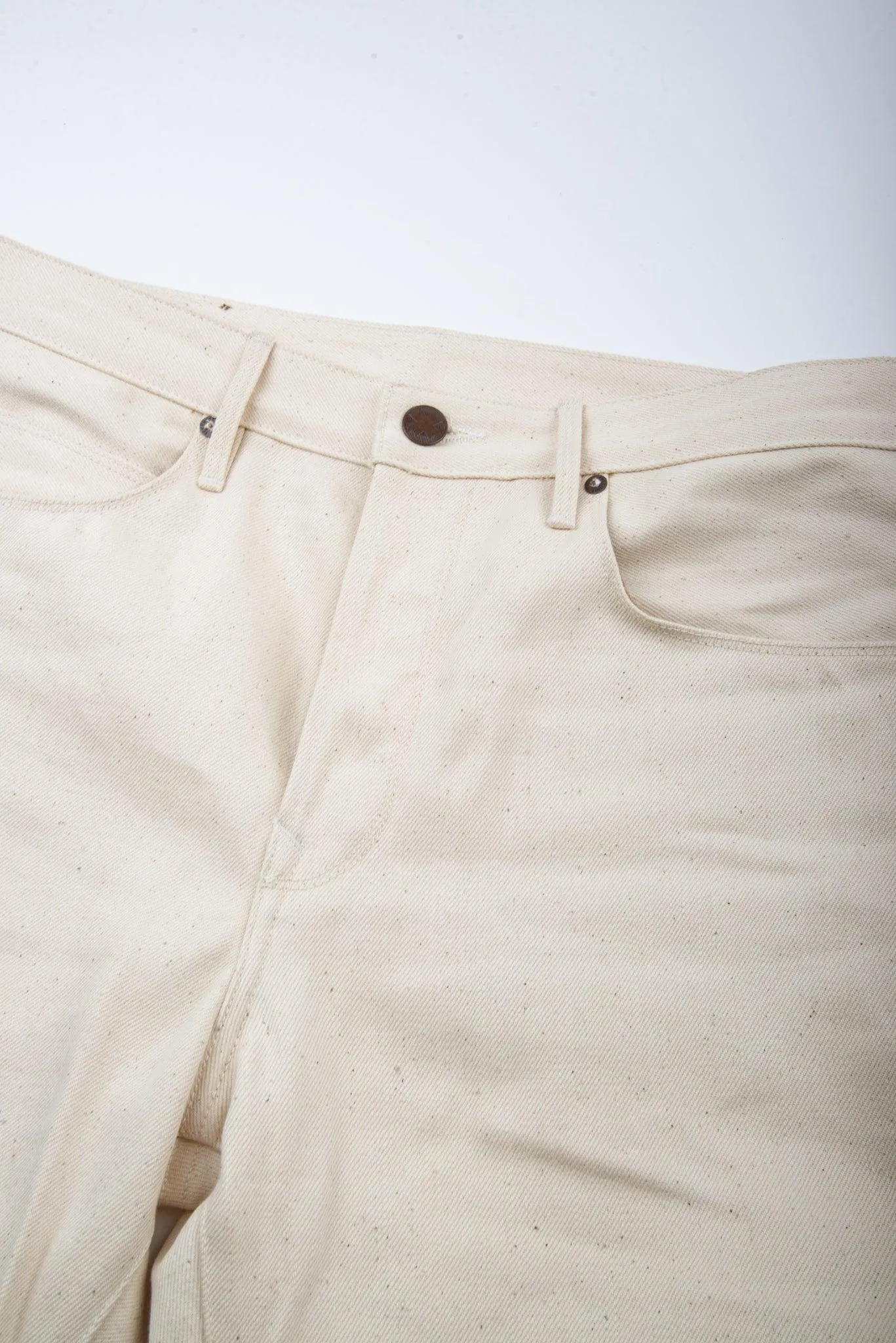 Freenote Cloth - Belford Straight 14oz Ecru Denim