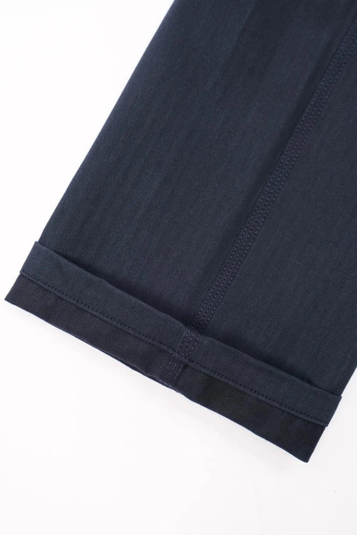 Freenote Cloth - Ortega Pant Herringbone Navy