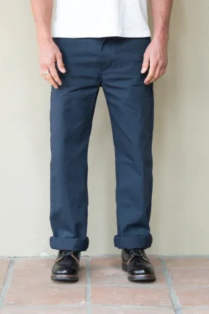 Freenote Cloth - Ortega Pant Herringbone Navy