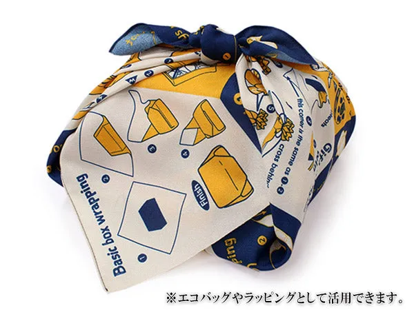 Furoshiki, Japanese Traditional Handkerchief Wrapping Cloth - Eco Cloth Series How to wrap pattern