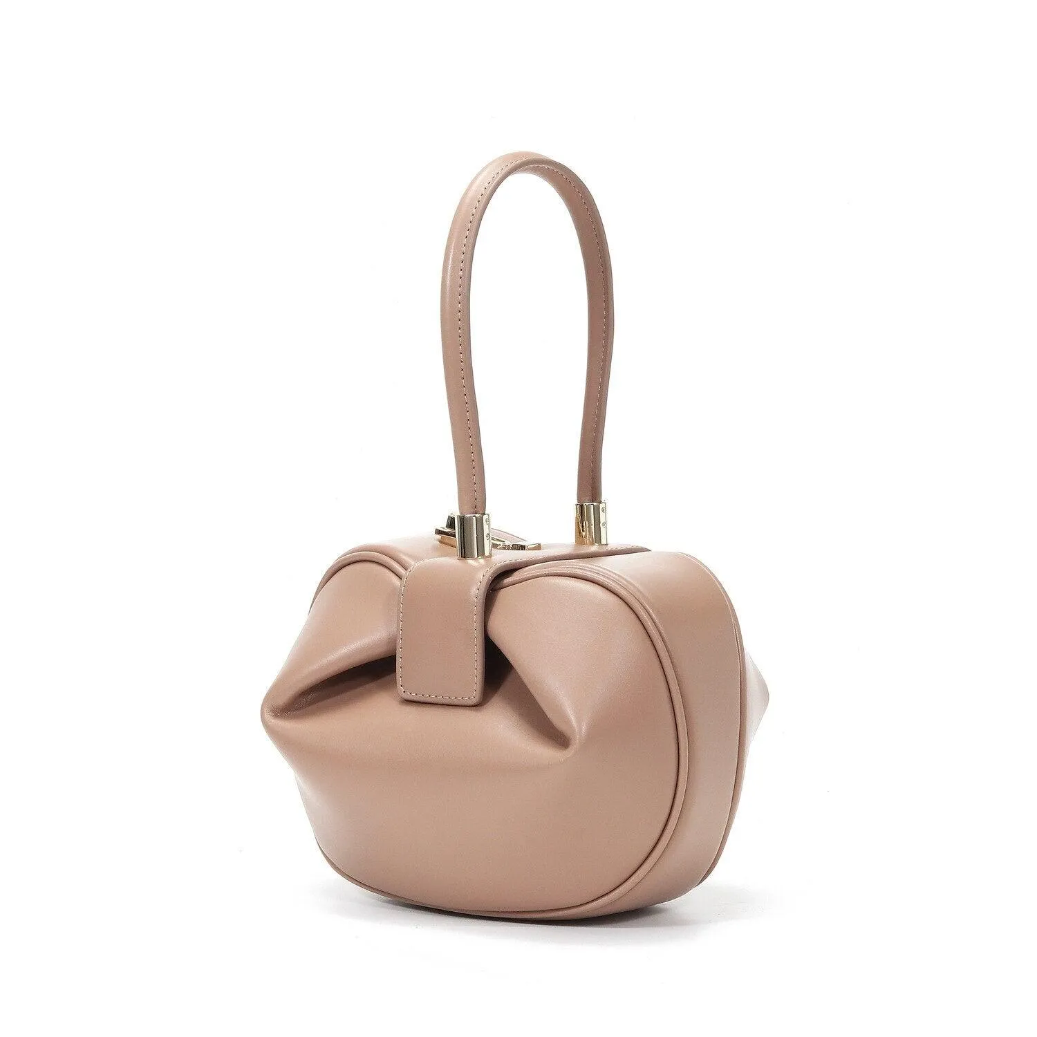 Genuine Leather Luxury Dumplings Handbag