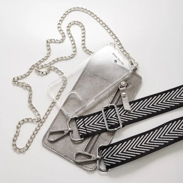 Glitter Stripes Woven Strap