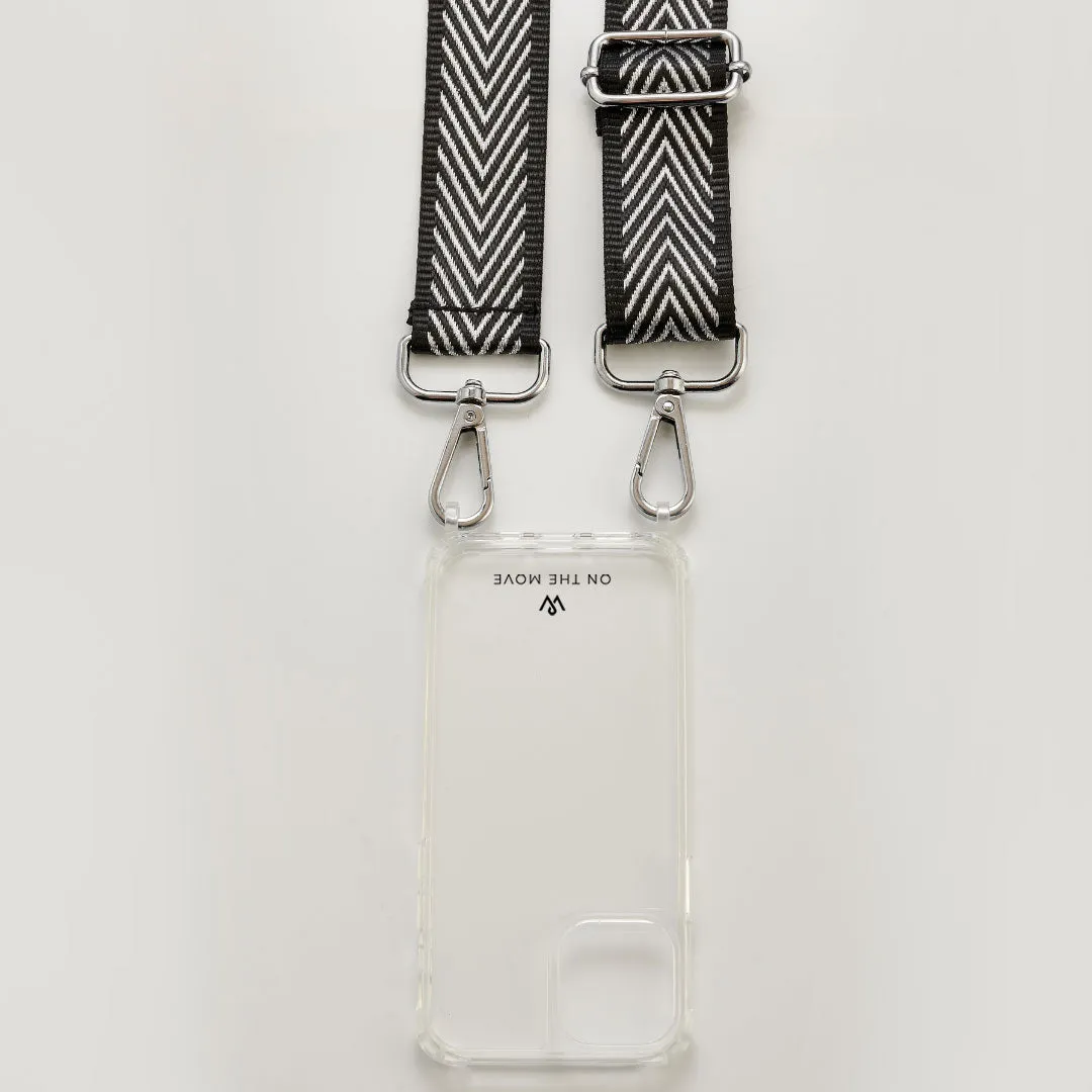 Glitter Stripes Woven Strap