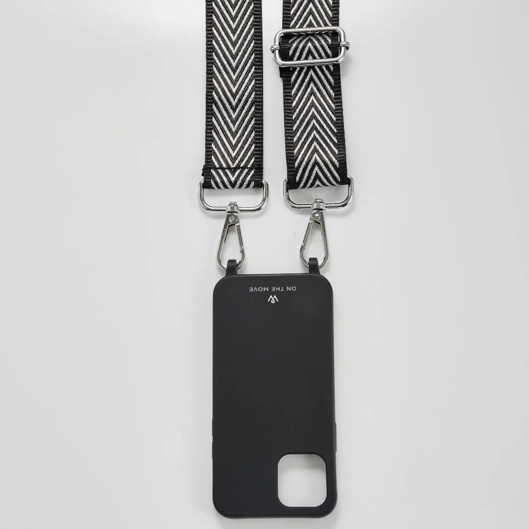 Glitter Stripes Woven Strap