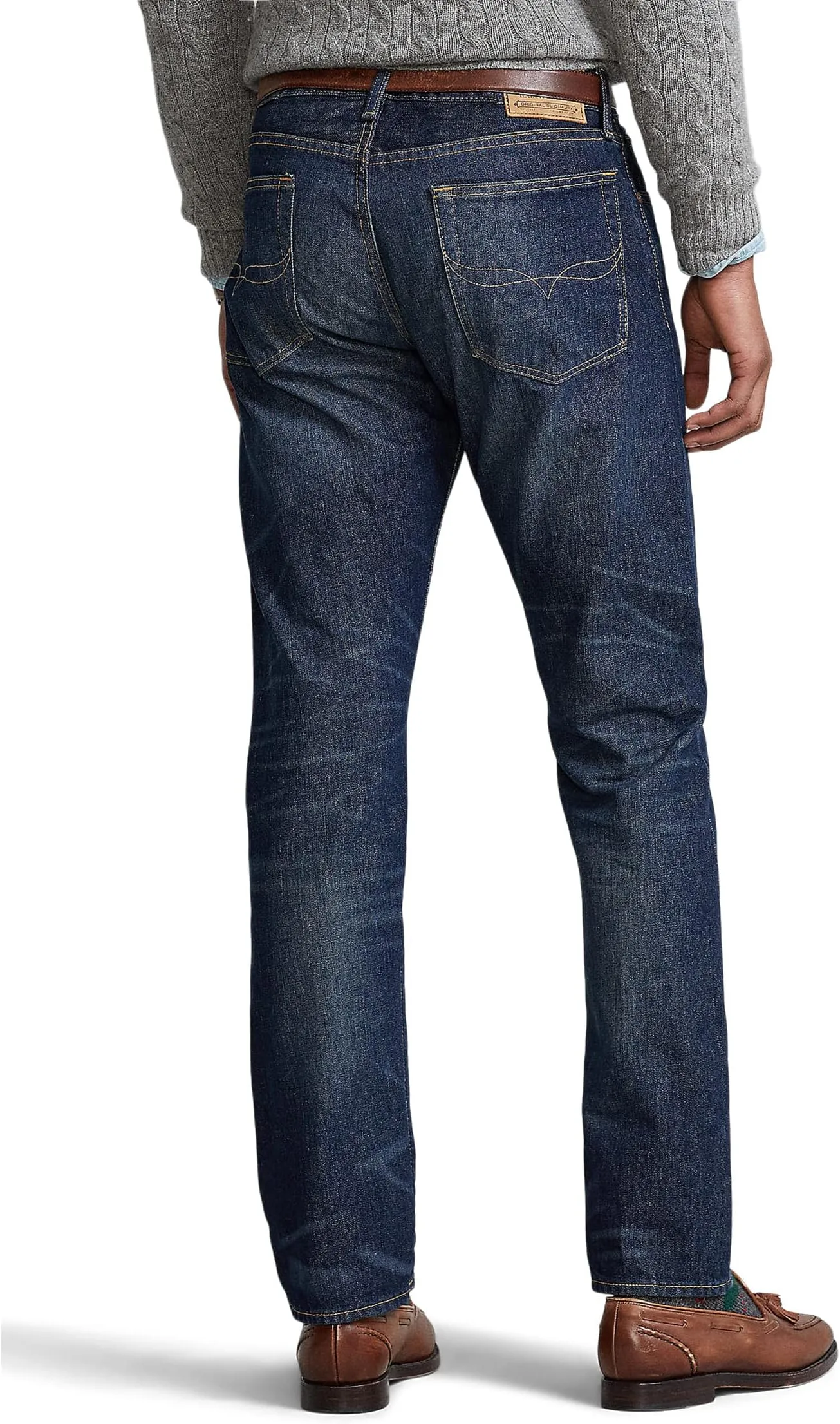 Hampton Relaxed Straight Jean Polo Ralph Lauren in Lightweight Morris