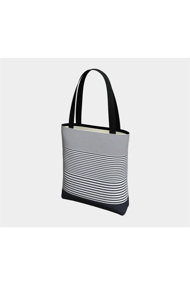 Harmonic Stripes Tote Bag