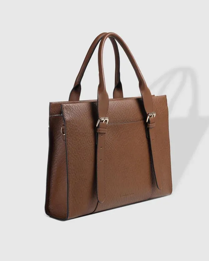 HARPER LAPTOP BAG COCOA