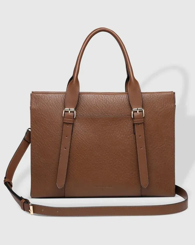 HARPER LAPTOP BAG COCOA