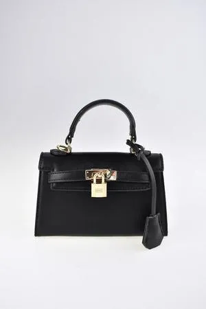 HEDI black smooth bag