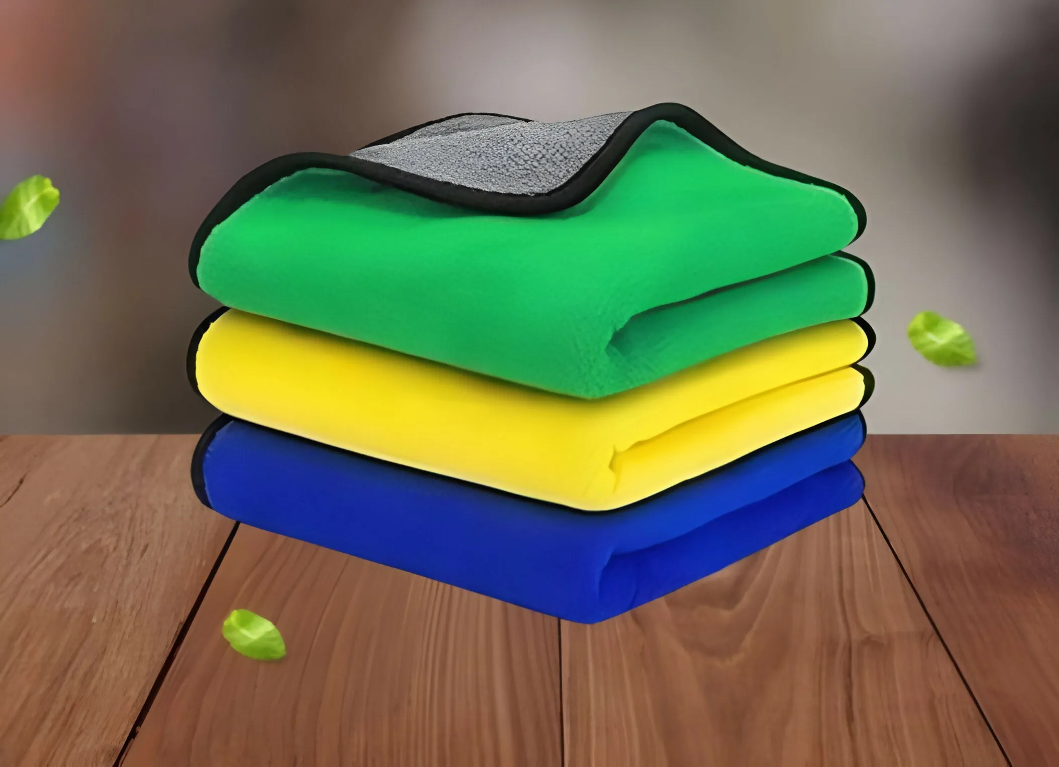 HOMEGLARE Microfiber CAR Cleaning Cloth(40 * 40 Cms , Random Colour , Single Pc)