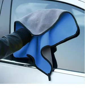 HOMEGLARE Microfiber CAR Cleaning Cloth(40 * 40 Cms , Random Colour , Single Pc)