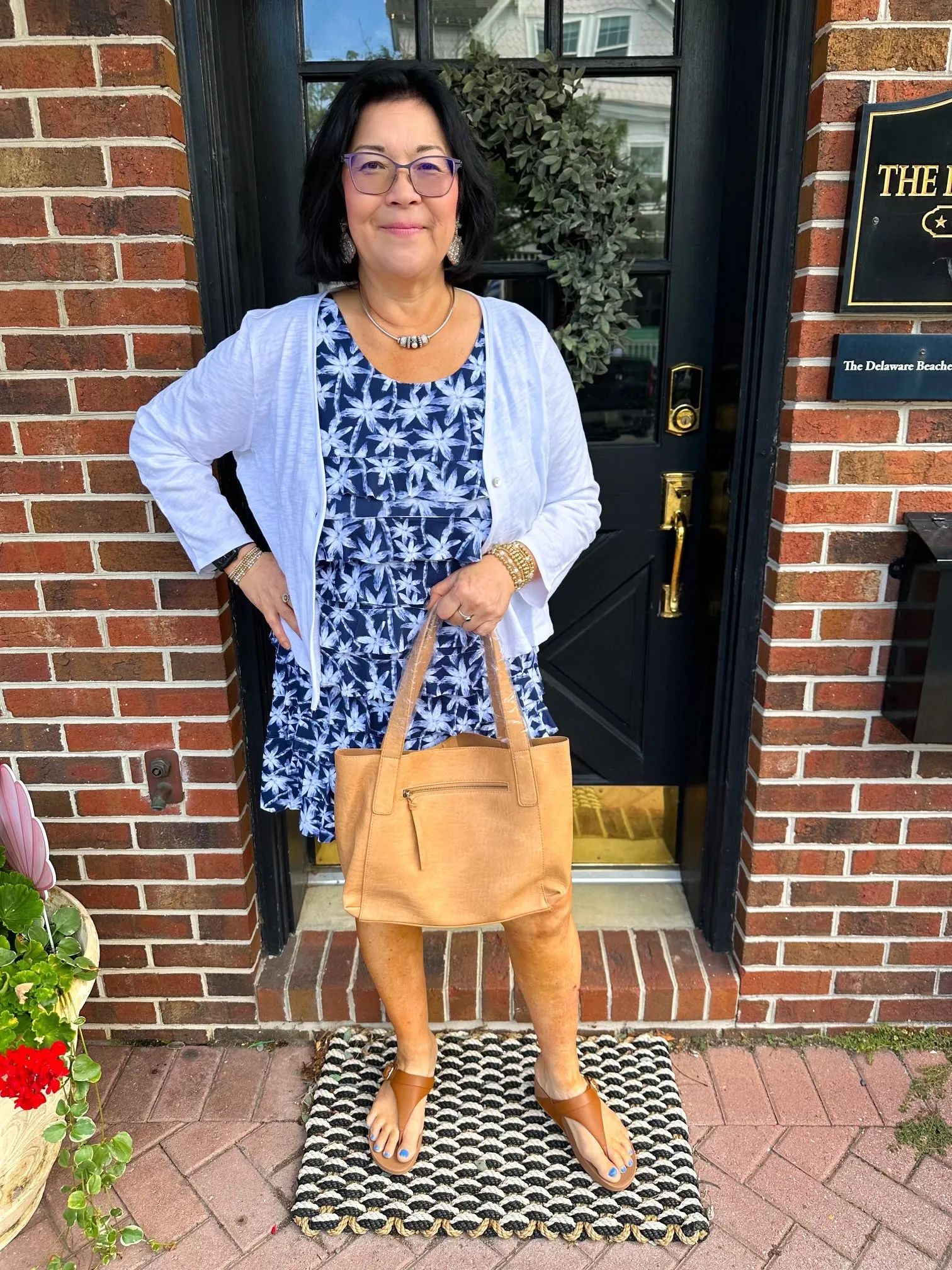 Joy Susan Lottie Medium Handbag Camel