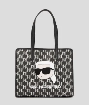 K/IKONIK MONOGRAM LARGE TOTE