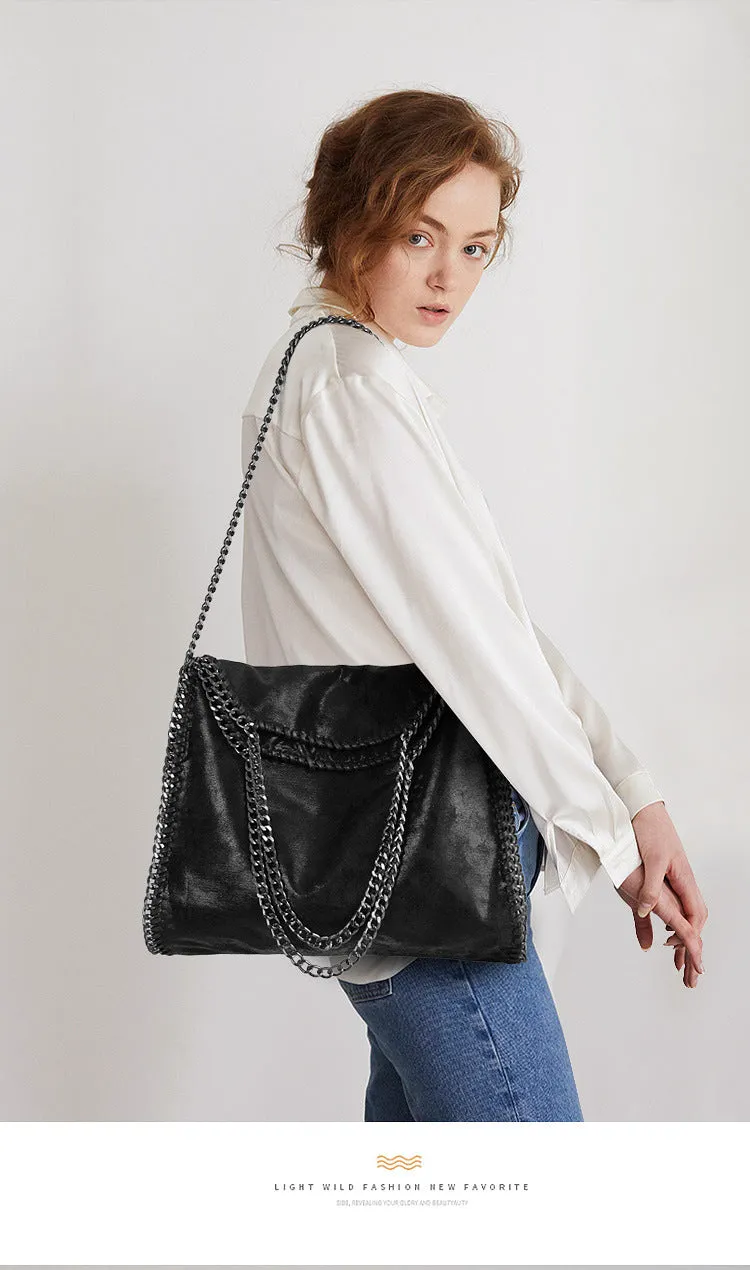 Large Wholesale Hangbag Unique Design With Chain