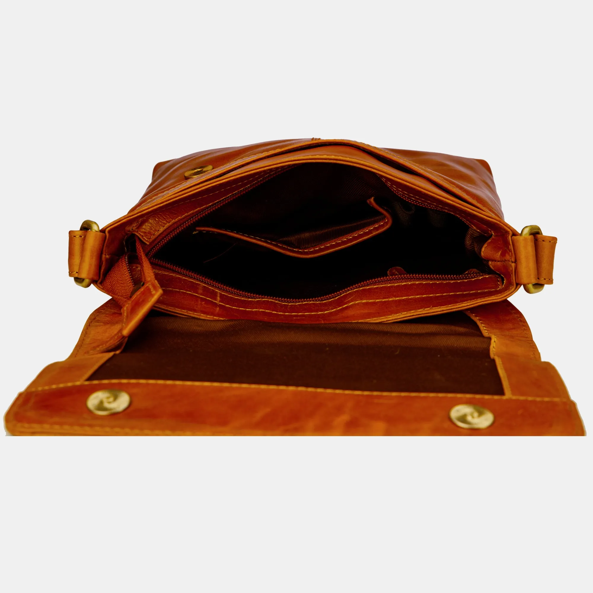 Leather Sling  Crossbody Bags For Women