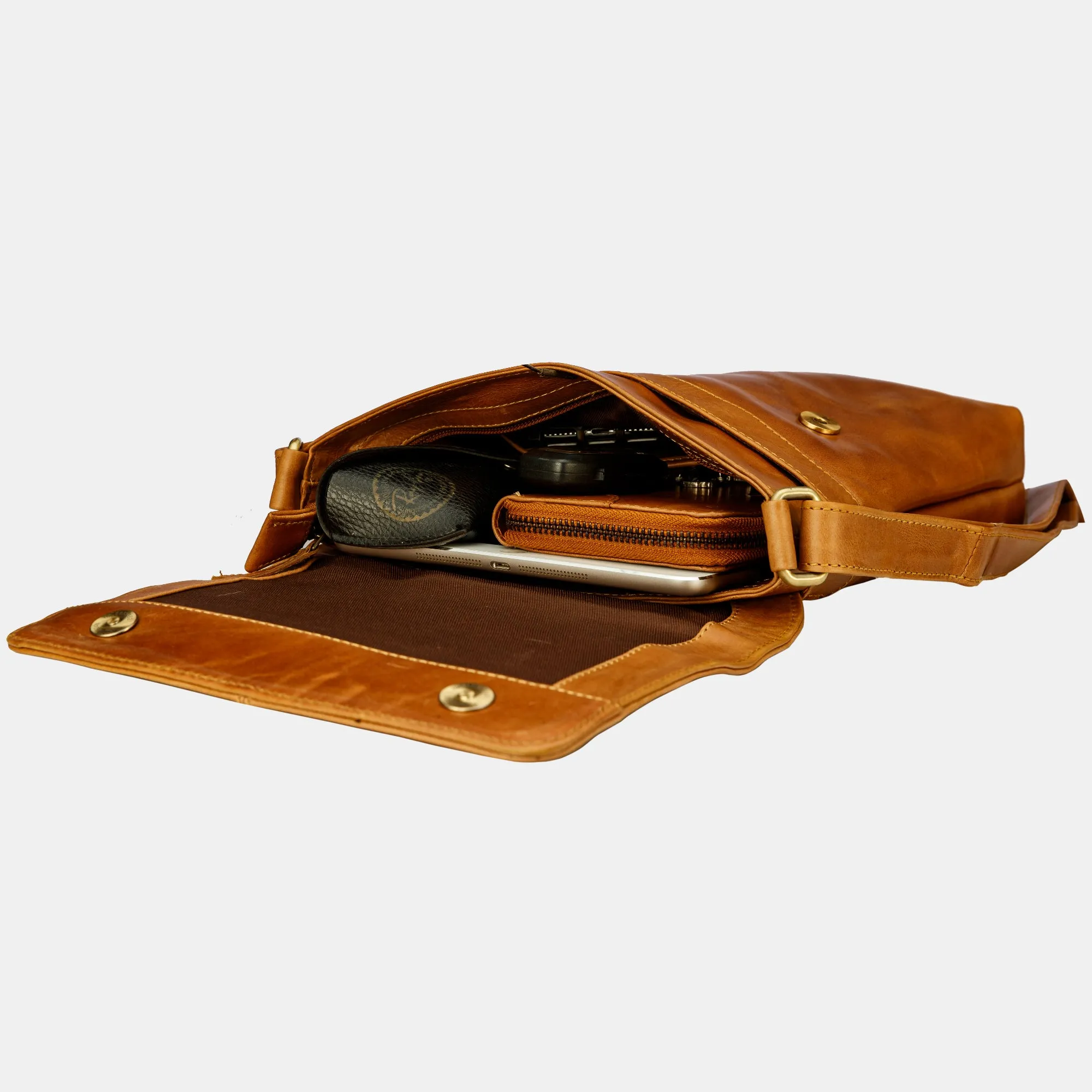 Leather Sling  Crossbody Bags For Women