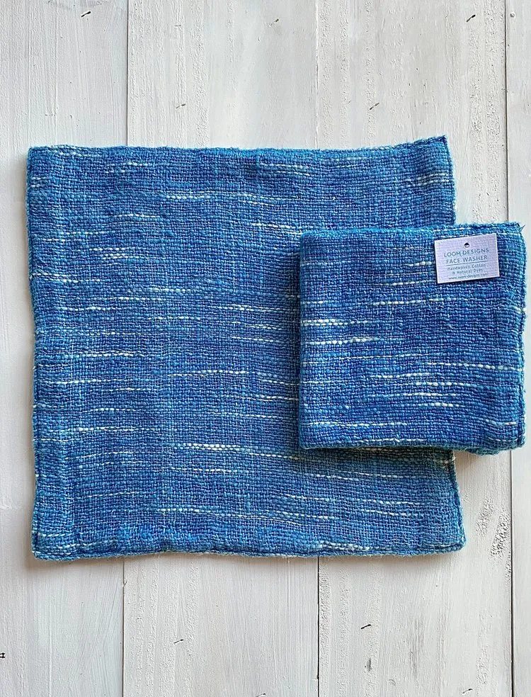 Loom Designs Natural Cotton Face Cloth