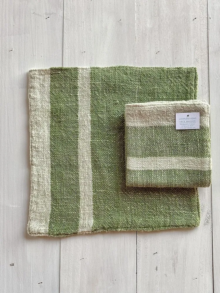 Loom Designs Natural Cotton Face Cloth