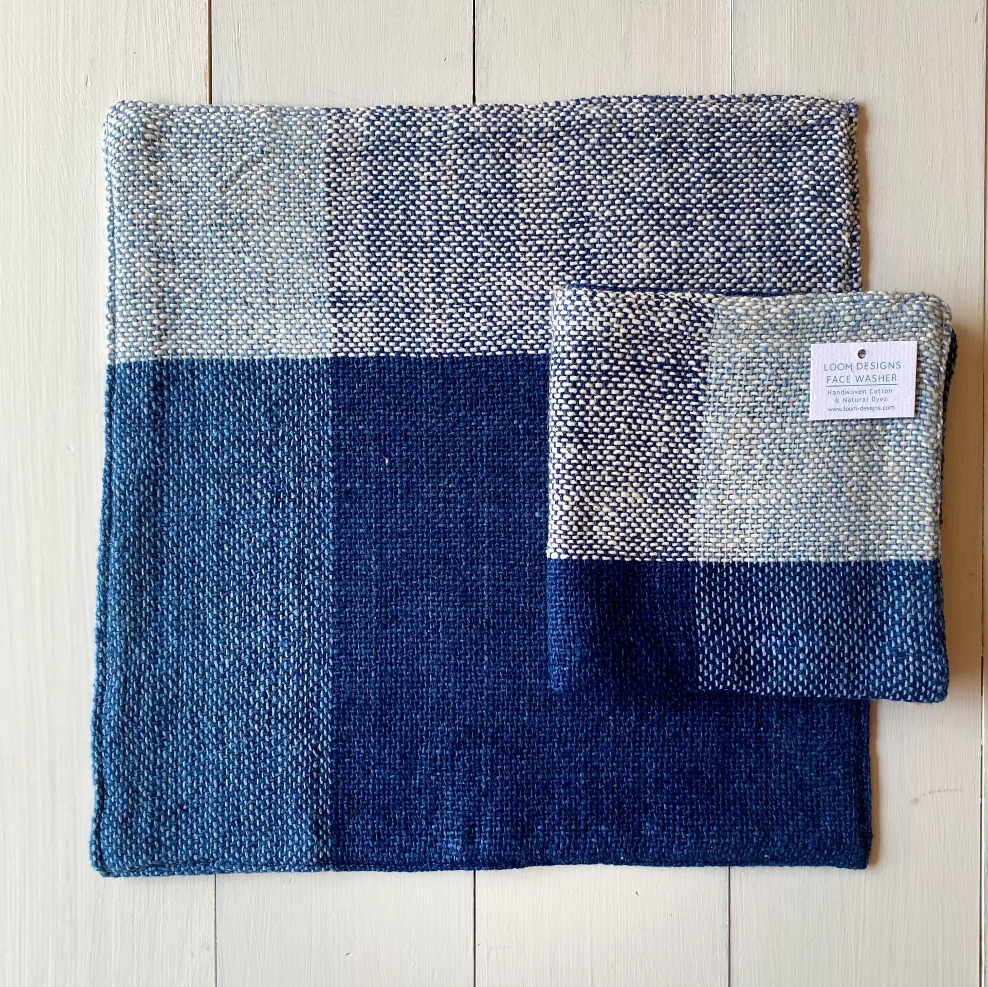 Loom Designs Natural Cotton Face Cloth