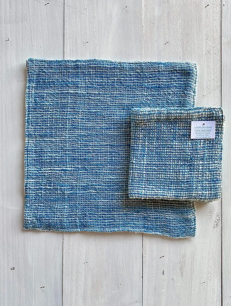 Loom Designs Natural Cotton Face Cloth