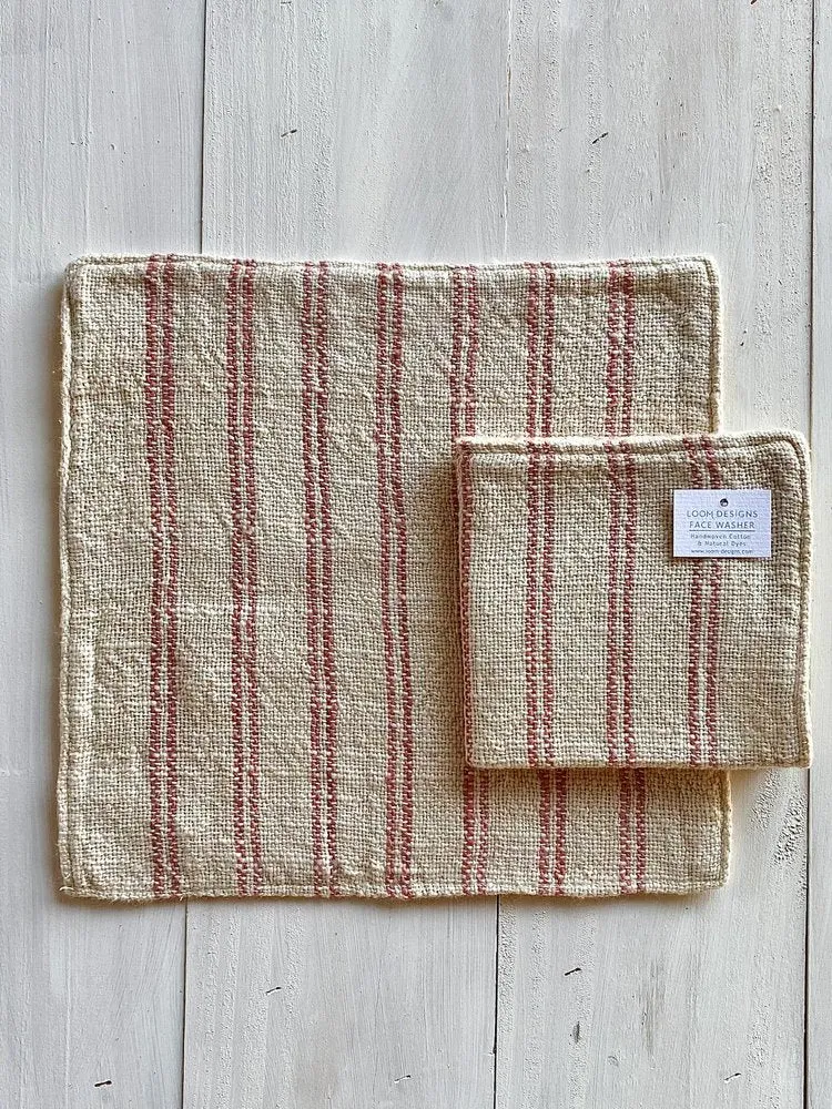 Loom Designs Natural Cotton Face Cloth